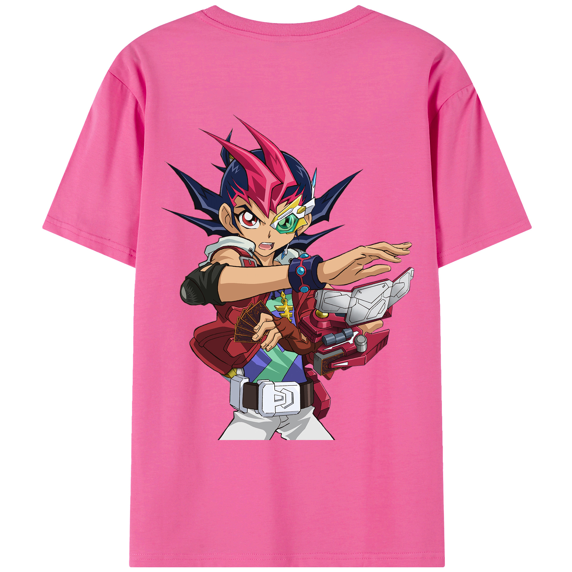 （画像用） 遊☆戯☆王 Yu-Gi-Oh! レディース半袖Tシャツ(バックプリント)